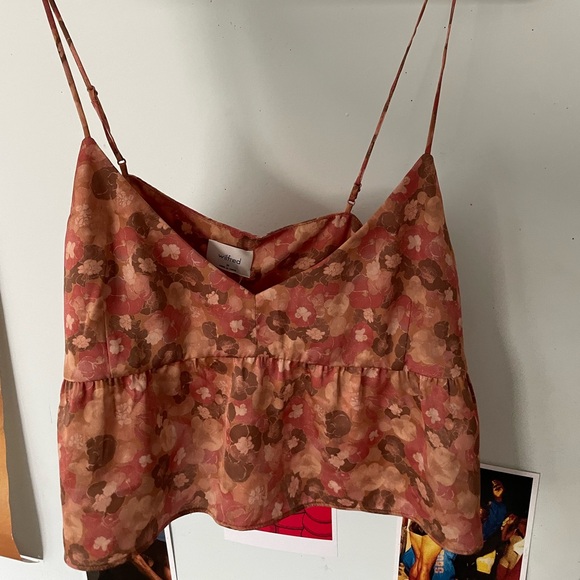 Wilfred Tops - Lover Tank Satin NWT